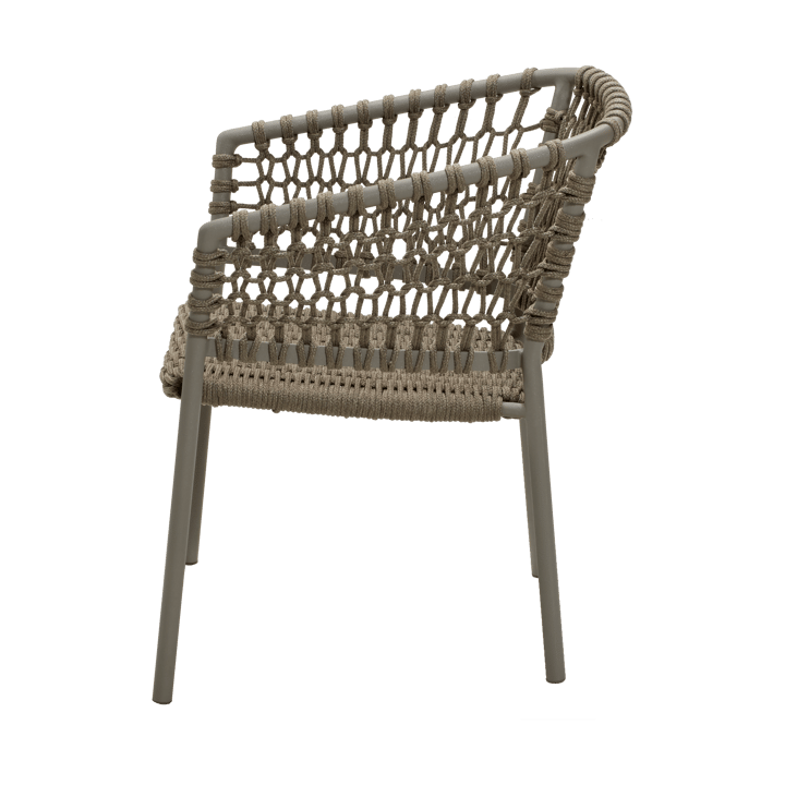 Ocean καρέκλα με μπράτσα soft rope - Τόπι - Cane-line