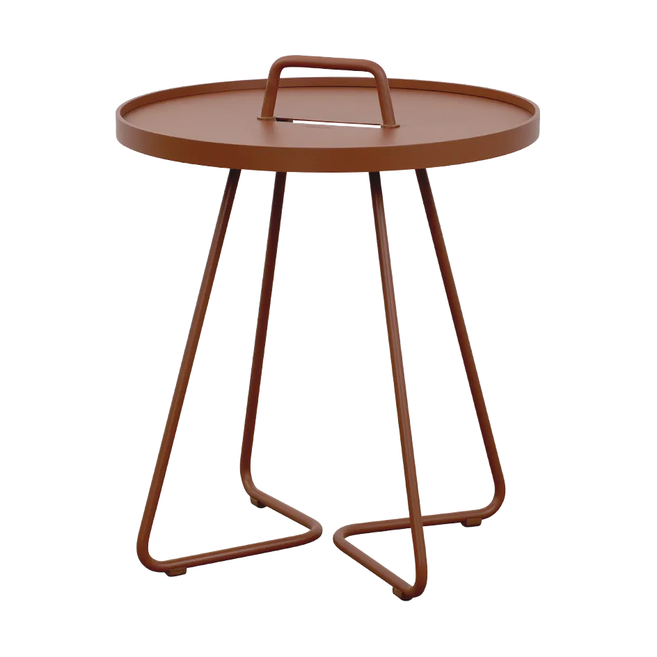 Τραπεζάκι On-the-move Ø44 cm, Desert red Cane-line