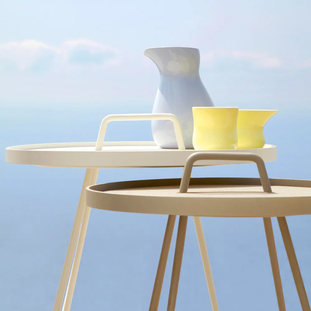 Τραπέζι 'On the move' Διάμετρος 44 εκ., Ταούπη Cane-line