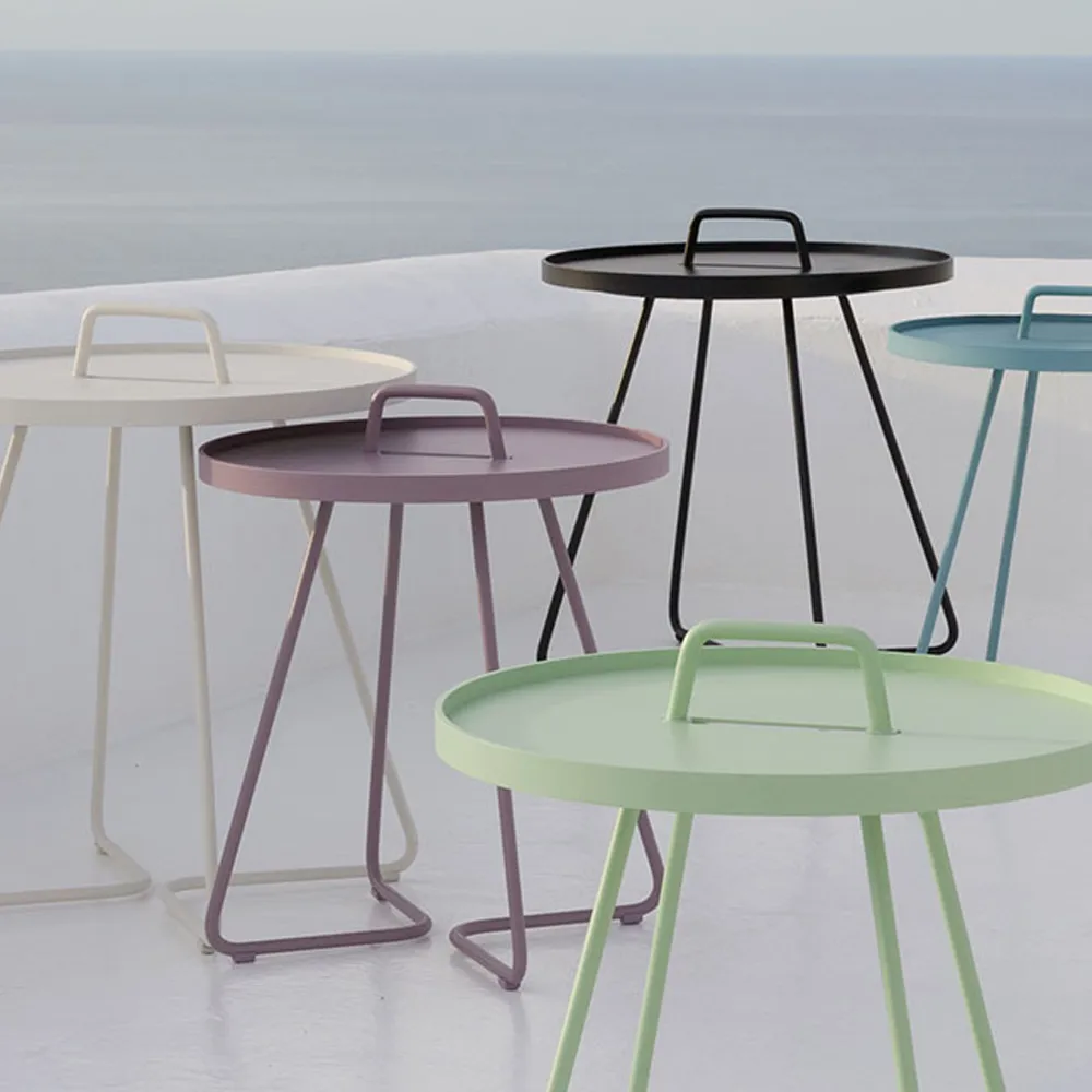 Τραπέζι On the move Ø52 cm, Λευκό Cane-line