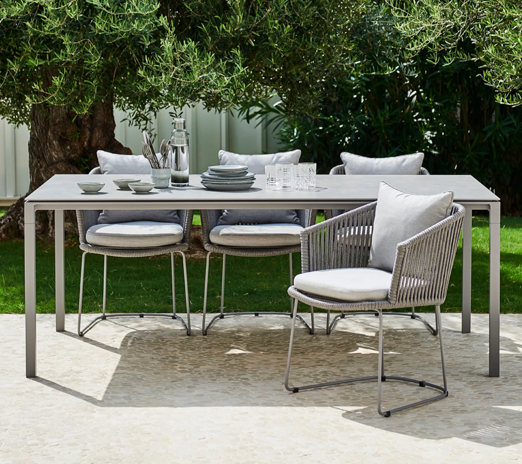 Τραπέζι Pure 200x100 cm Basalt grey-taupe,  Cane-line
