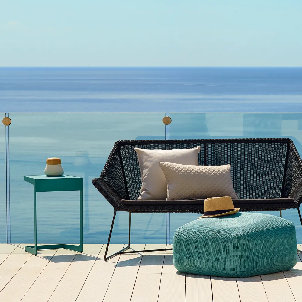 Πλαϊνό τραπέζι Time out, Λευκό Cane-line