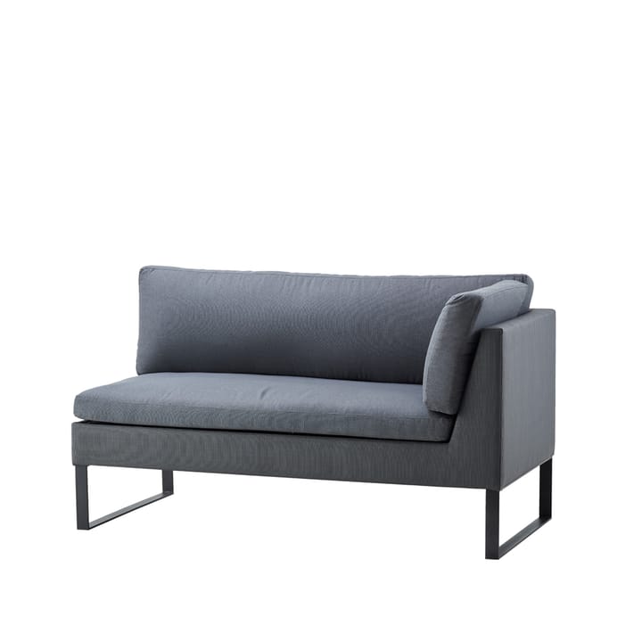 Ευέλικτος καναπές μονάδων - Γκρι, αριστερό, συμπ. μαξιλάρια - Cane-line