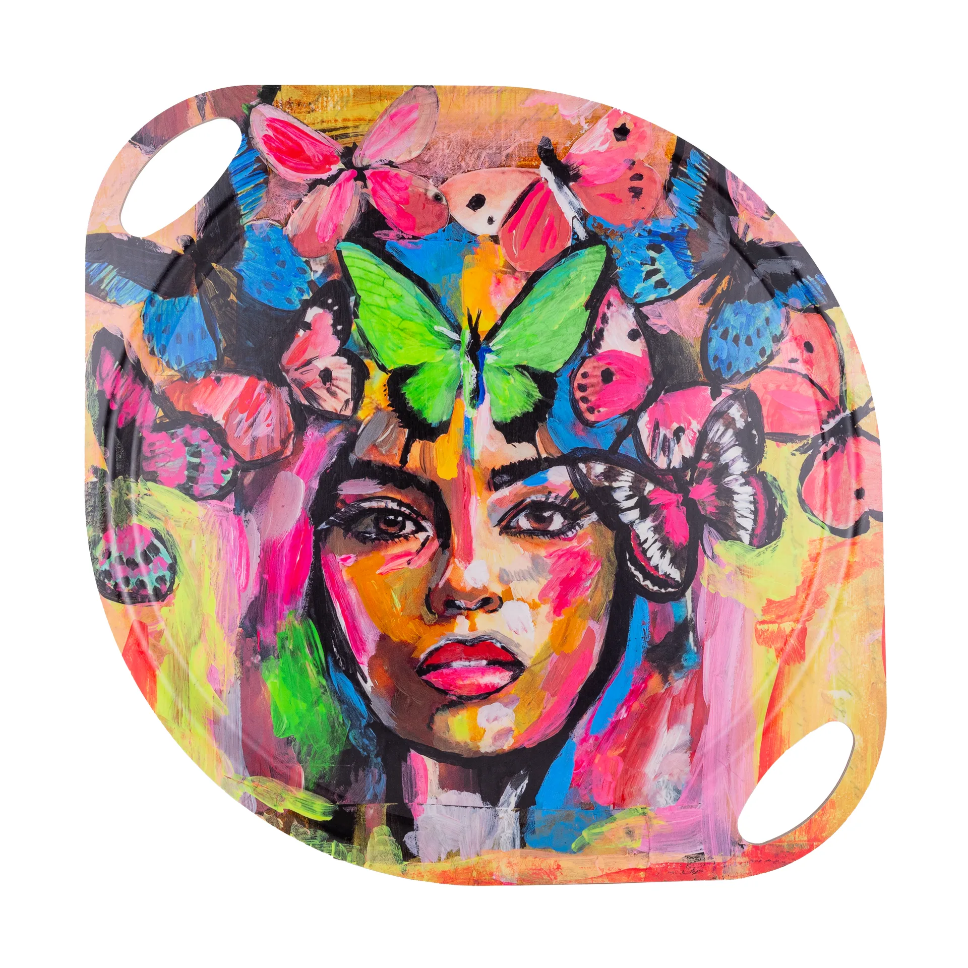 Coming back to life δίσκος με χερούλια 38x47 εκ., Multi Carolina Gynning