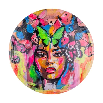 Coming back to life δίσκος Ø46 εκ. - Multi - Carolina Gynning