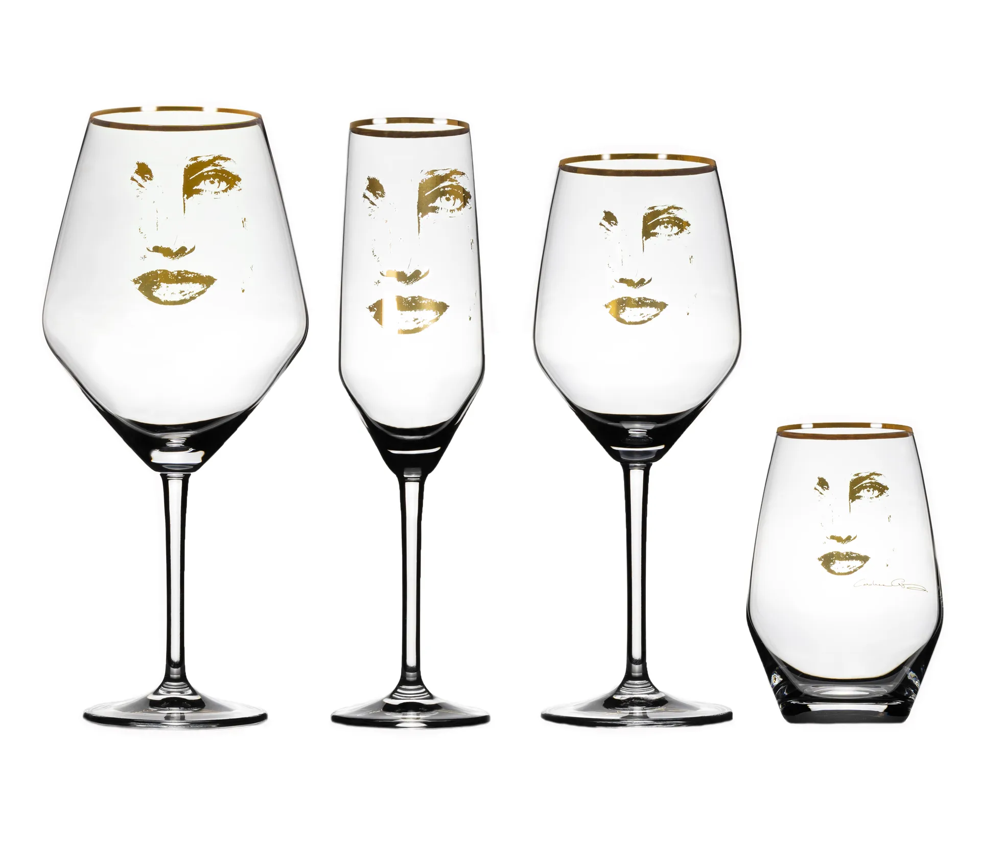 Gold Edition Piece of Me ποτήρι κρασιού, 75 cl Carolina Gynning