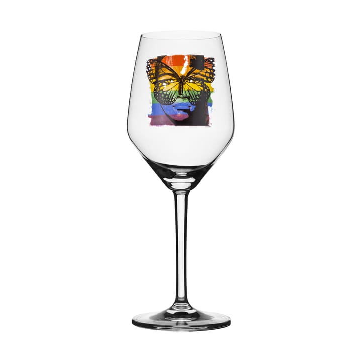 Golden Butterfly ποτήρι για ροζέ κρασί 40 cl - HBTQ - Carolina Gynning