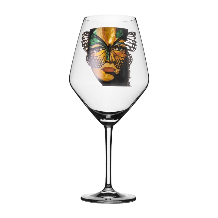 Golden Butterfly ποτήρι κρασιού 75 cl - Clear - Carolina Gynning