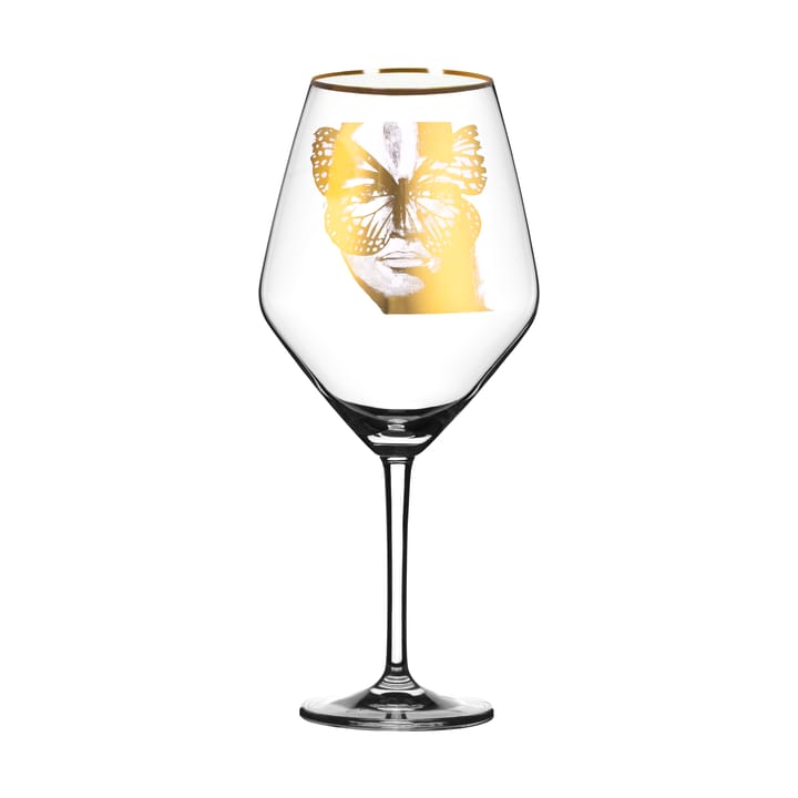 Golden Butterfly ποτήρι κρασιού 75 cl - Gold - Carolina Gynning