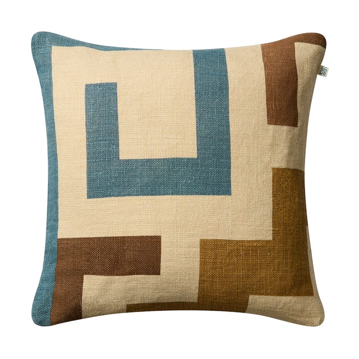 Aman μαξιλαροθήκη 50x50 εκ. - Heaven blue-taupe-khaki - Chhatwal & Jonsson