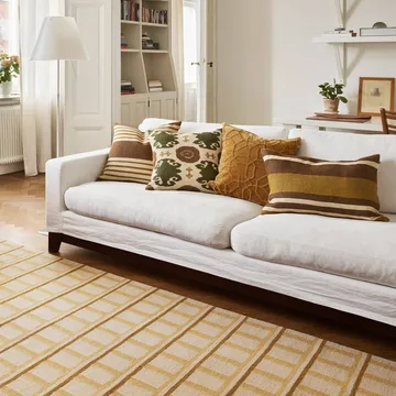 Aria μαξιλαροθήκη - Taupe-masala yellow, 50x50 εκ. - Chhatwal & Jonsson