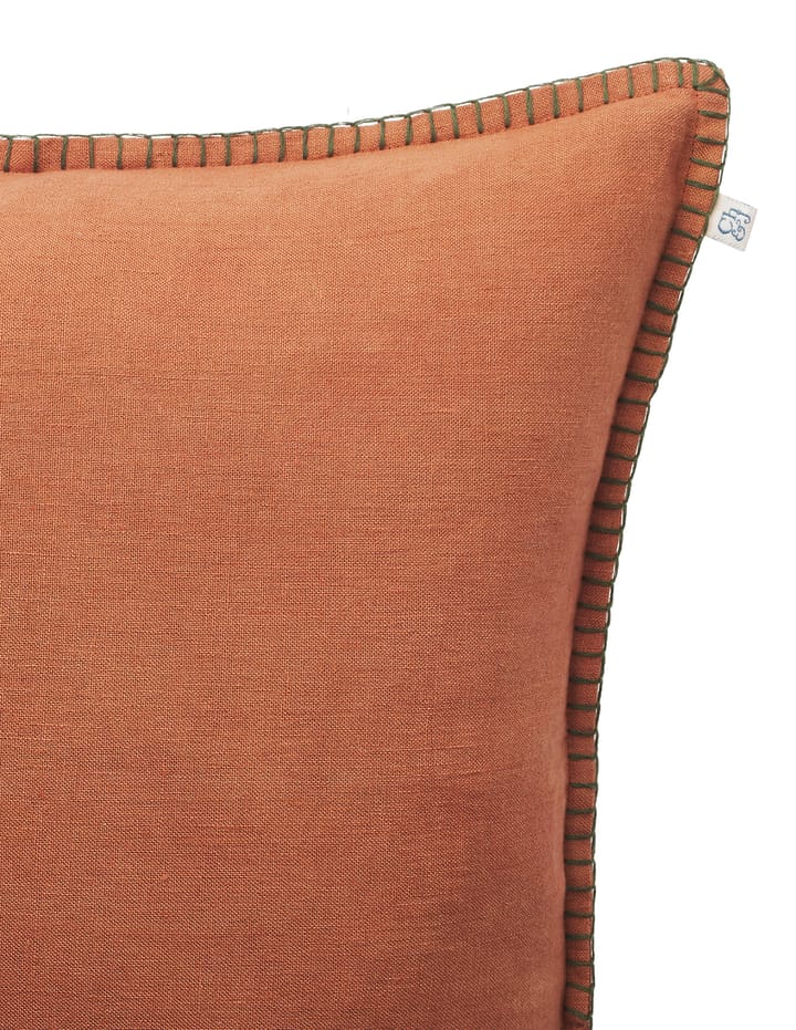 Arun κάλλυμα μαξιλαριού 50x50 εκ, Terracotta-forest green Chhatwal & Jonsson