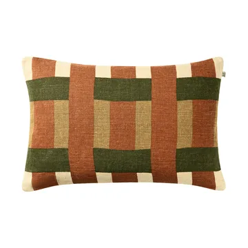 Benaras μαξιλαροθήκη - Apricot Orange-Khaki-Cactus Green, 40x60 εκ. - Chhatwal & Jonsson