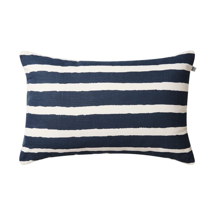 Block Stripe μαξιλάρι εξωτερικού χώρου 40x60 cm, Blue-off white Chhatwal & Jonsson