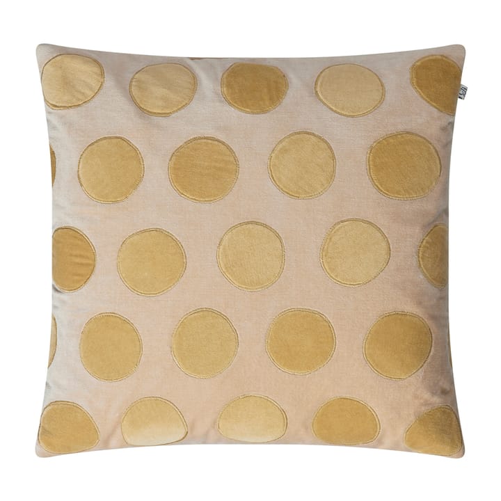 Circle κάλυμμα μαξιλαριού 50x50 cm - μπεζ-πικάντικο κίτρινο - Chhatwal & Jonsson