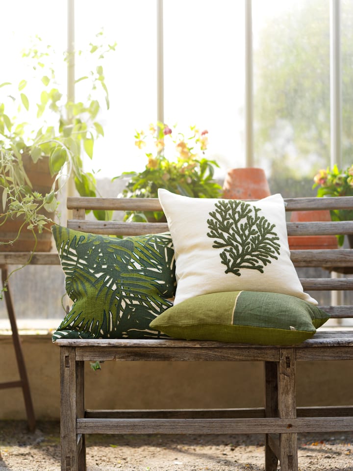 Μαξιλαροθήκη Coral 50x50 εκ, Cactus green Chhatwal & Jonsson
