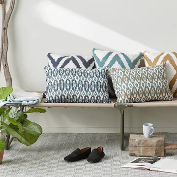 Μαξιλάρι Diamond - heaven blue/offwhite - Chhatwal & Jonsson