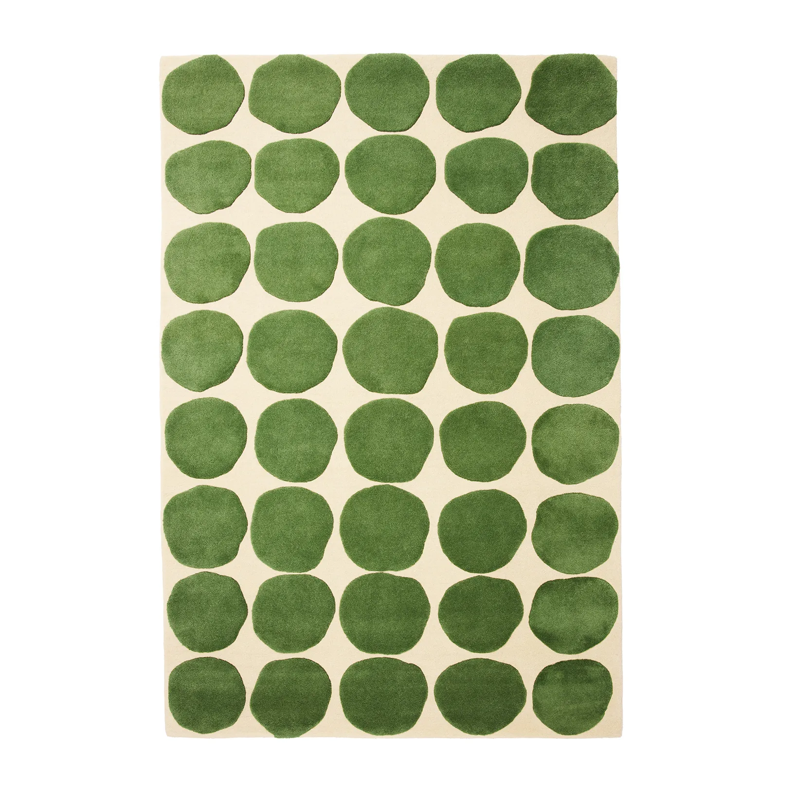 Dots χαλί, Khaki-cactus green 180x270 cm Chhatwal & Jonsson