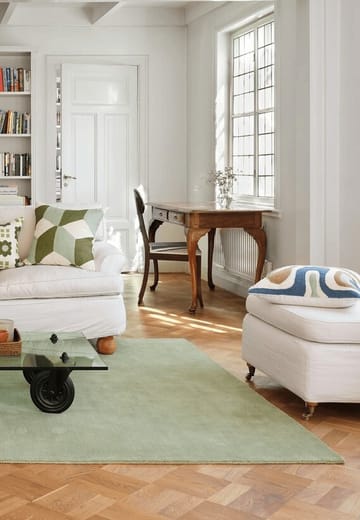 Godavari μαξιλαροθήκη 50x50 cm - Heaven blue-aqua-sand-offwhite - Chhatwal & Jonsson