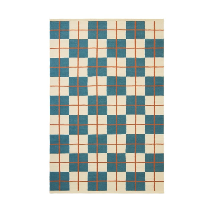 Haveli χαλί 230x320 cm - Heaven blue-light khaki-rust - Chhatwal & Jonsson