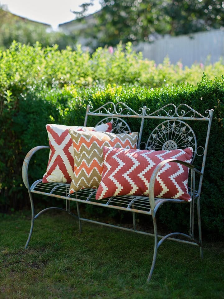 Ikat Bangalore μαξιλάρι εξωτερικού χώρου 50x50 cm, Beige-apricot orange Chhatwal & Jonsson