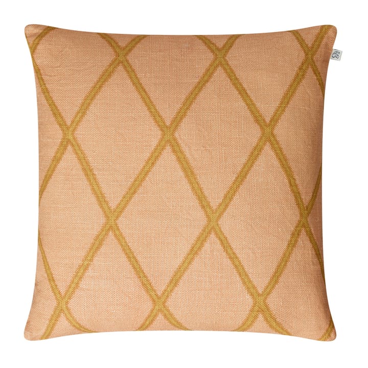 Ikat Orissa καλύμματα μαξιλαριών 50x50 cm - τριανταφυλλί-πικάντικο κίτρινο - Chhatwal & Jonsson