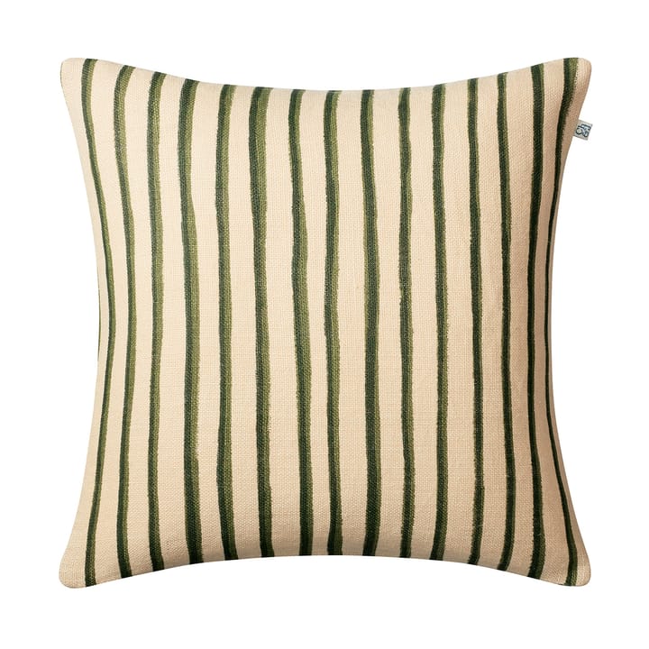 Jaipur Stripe καλύμματα μαξιλαριών 50x50 cm, μπεζ-πράσινο-πράσινο Chhatwal & Jonsson