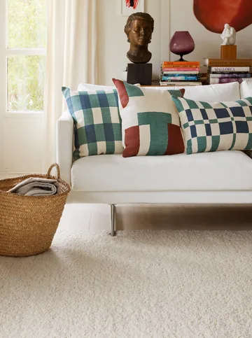 Jay μαξιλαροθήκη - Terracotta-heaven blue, 50x50 cm - Chhatwal & Jonsson