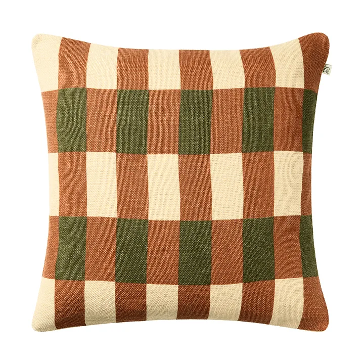 Marari μαξιλαροθήκη - Apricot Orange-Cactus Green, 50x50 εκ. - Chhatwal & Jonsson