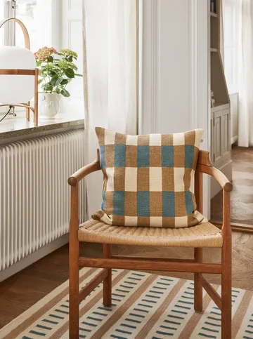Marari μαξιλαροθήκη - Khaki-Heaven Blue, 50x50 εκ. - Chhatwal & Jonsson