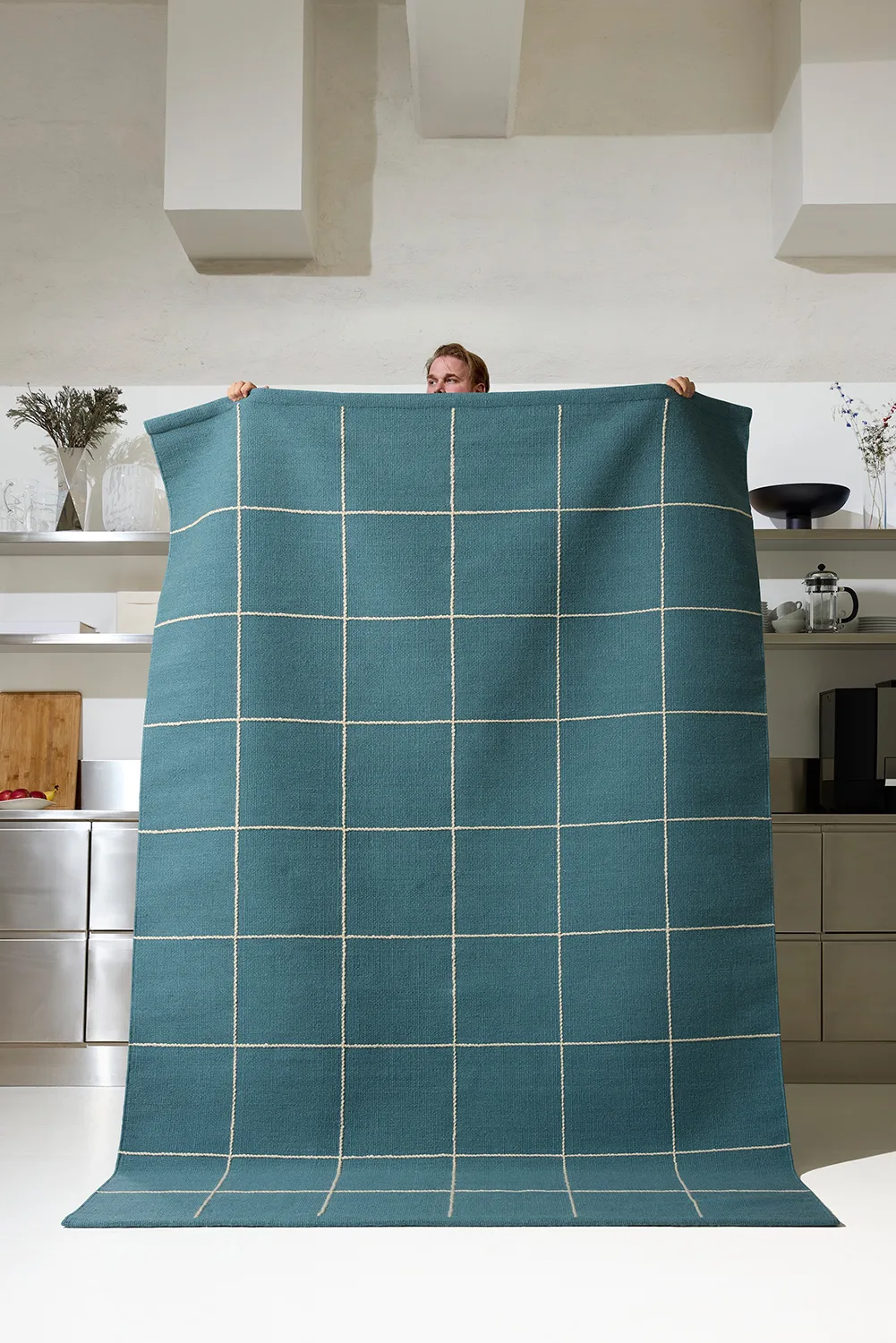 Milan χαλί, Heaven blue-off white, 230x320 εκ* Chhatwal & Jonsson