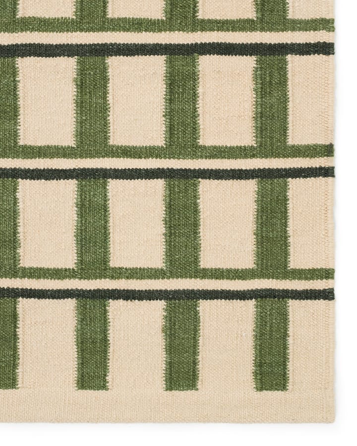Mysore μάλλινο χαλί, Off white-green-dark green, 180x270 cm Chhatwal & Jonsson