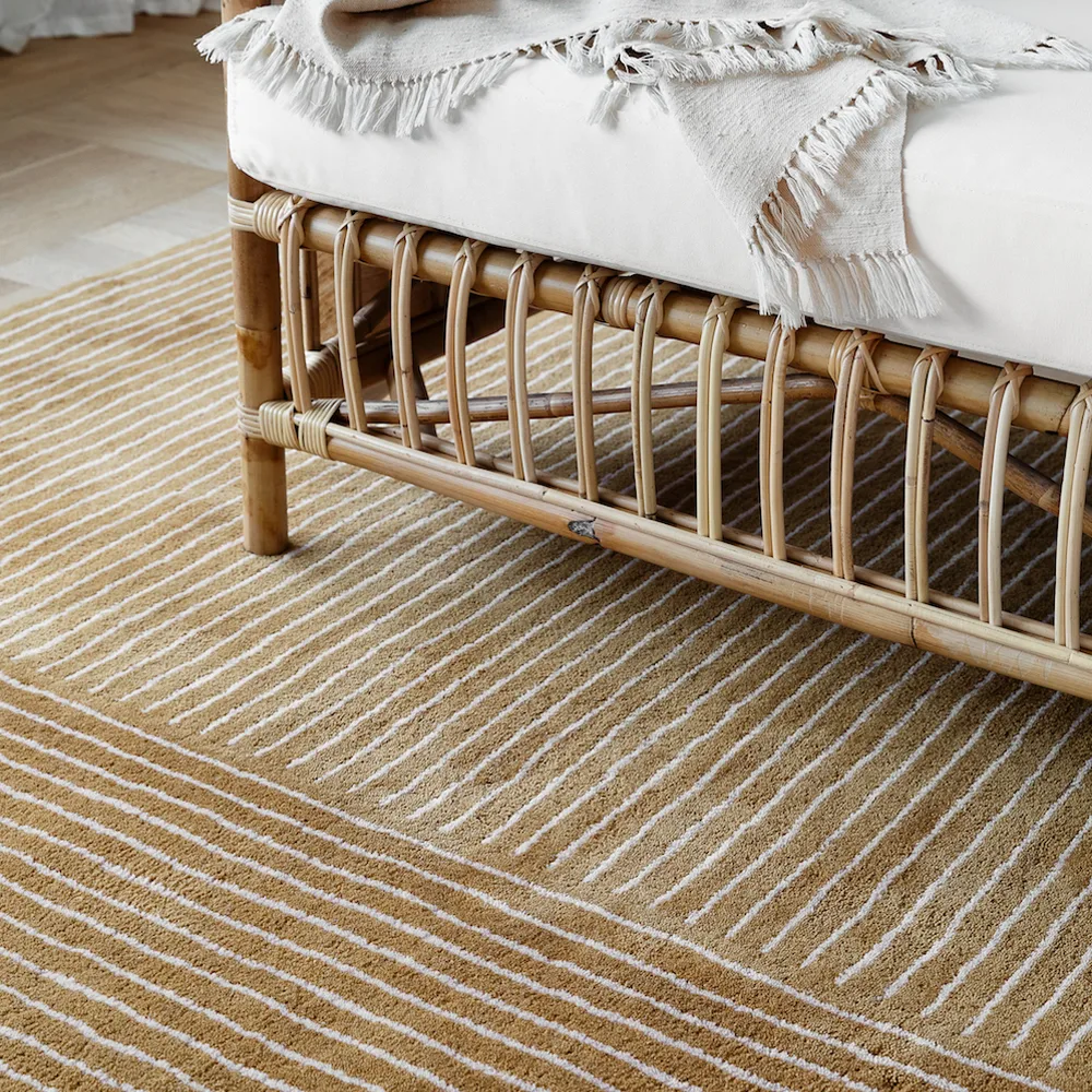 Χαλί, Radha, Κίτρινο/ροζ masala, 180x270 εκ Chhatwal & Jonsson