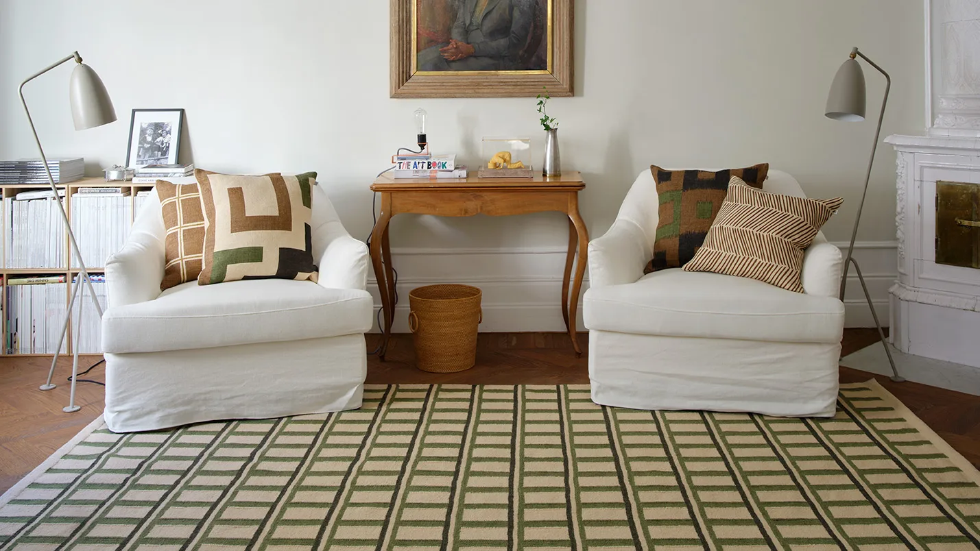 Raha μαξιλαροθήκη 50x50 εκ., Taupe-masala yellow Chhatwal & Jonsson