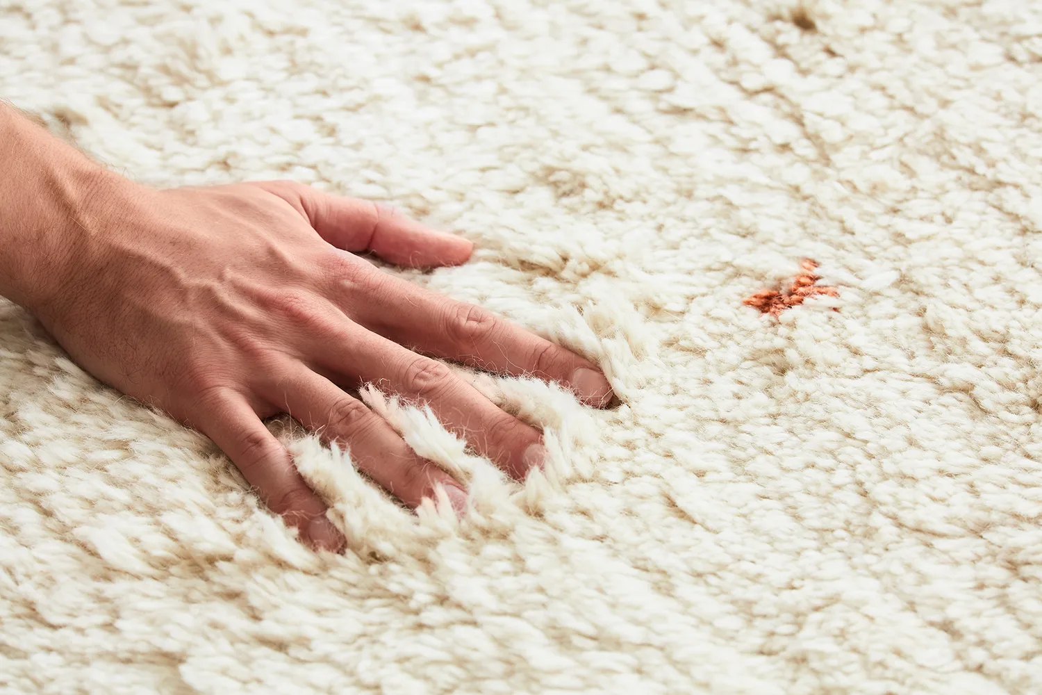 Χαλί, Ravi 230x320 εκ, Υπόλευκο-πορτοκαλί Chhatwal & Jonsson