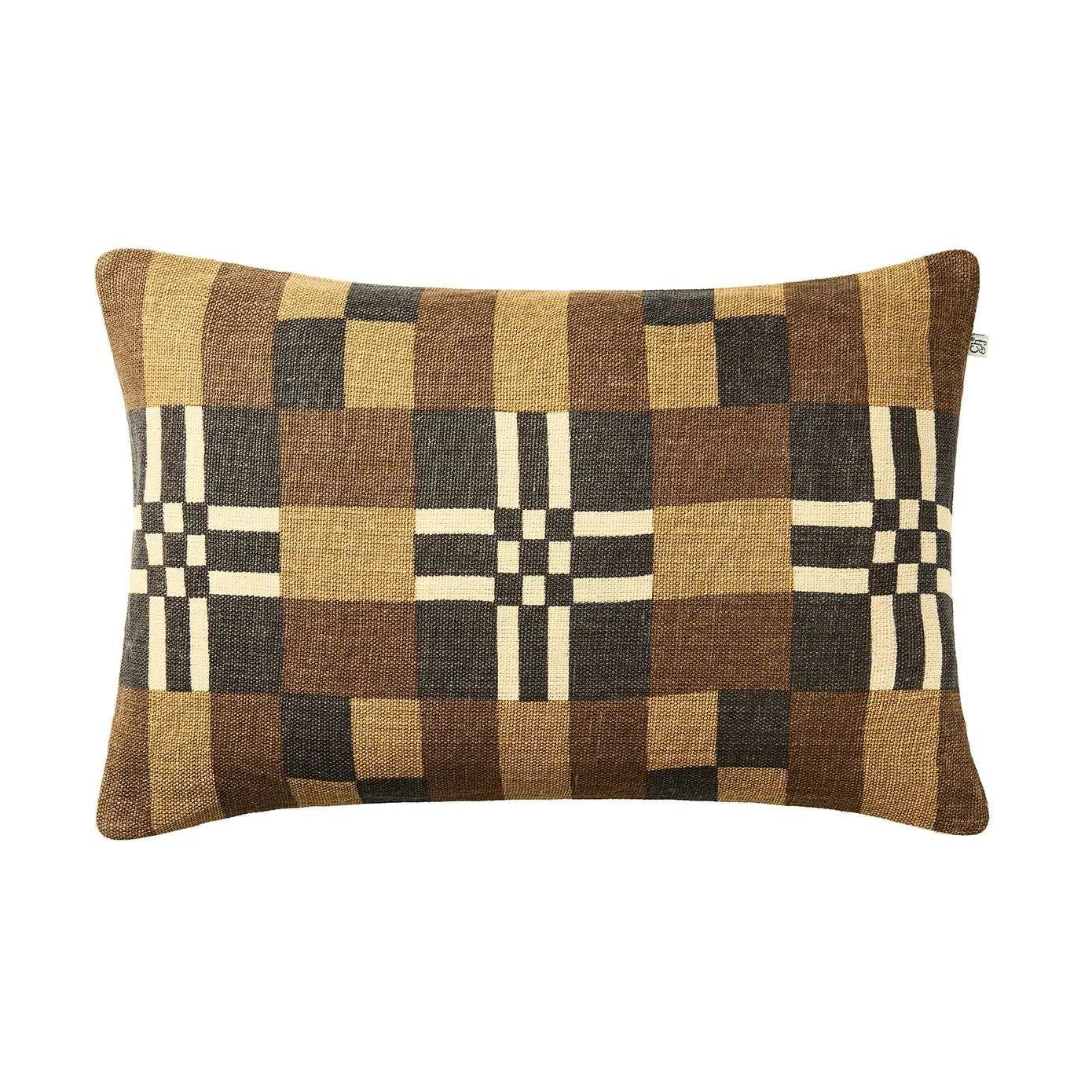 Ravi μαξιλαροθήκη, Taupe-Khaki-Dark Brown, 40x60 εκ. Chhatwal & Jonsson