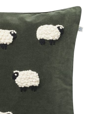Κάλυμμα μαξιλαριού Sheep 50x50 εκ - Forest green - Chhatwal & Jonsson