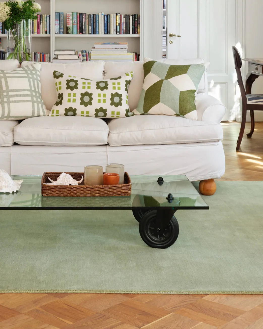 Shimla μαξιλαροθήκη 50x50 cm, Aqua Chhatwal & Jonsson