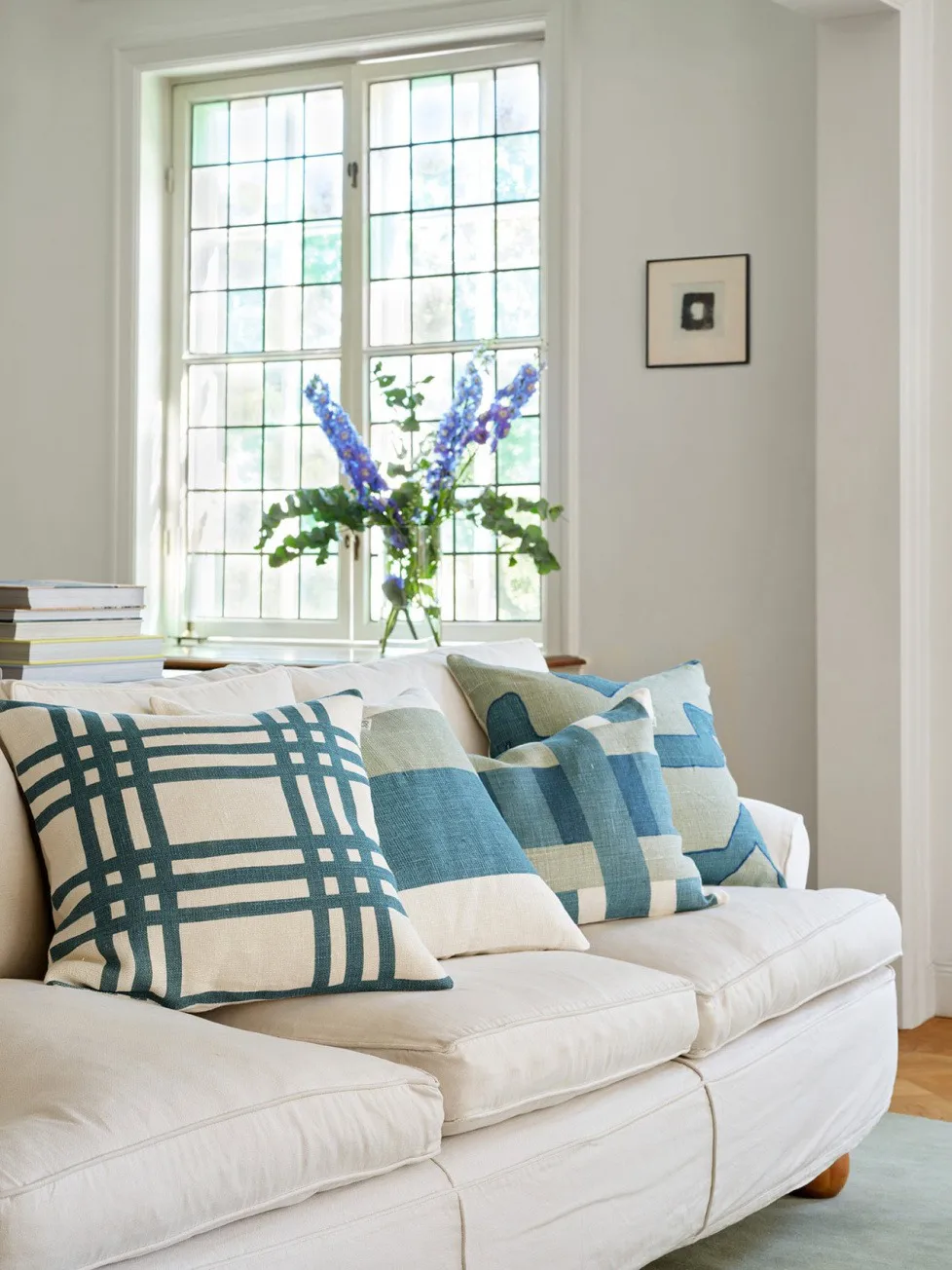 Shimla μαξιλαροθήκη 50x50 cm, Heaven blue Chhatwal & Jonsson