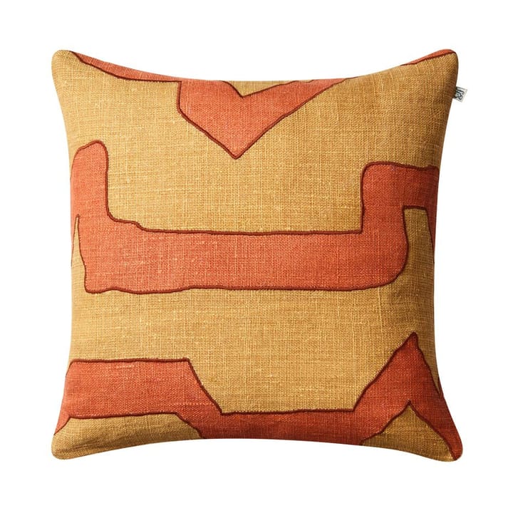 Sikkim μαξιλαροθήκη, 50x50 cm - Apricot orange-khaki - Chhatwal & Jonsson