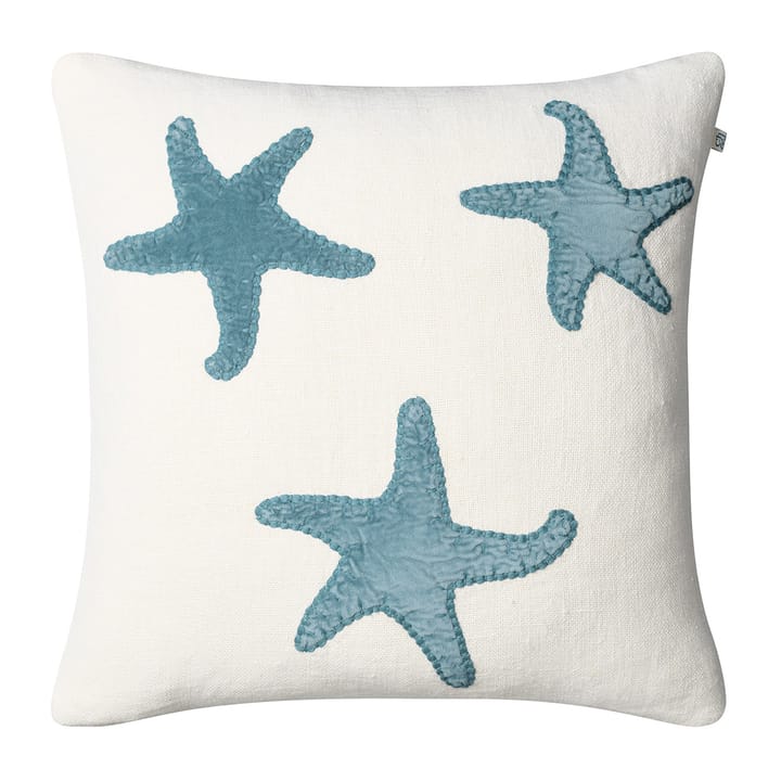 Star μαξιλαροθήκη αστερίας 50x50 cm - Υπόλευκο-μπλε του παραδείσου - Chhatwal & Jonsson