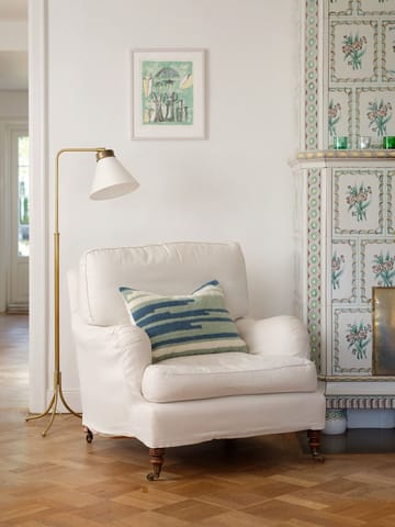 Stripe Asis μαξιλαροθήκη 40x60 cm - Heaven blue-aqua-off white - Chhatwal & Jonsson
