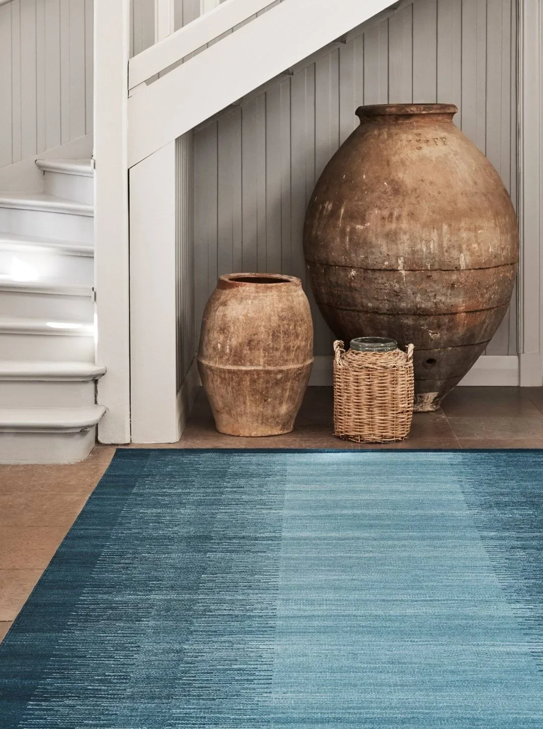 Tapti μάλλινο χαλί, Blue-Heaven Blue, 270x180 εκ. Chhatwal & Jonsson