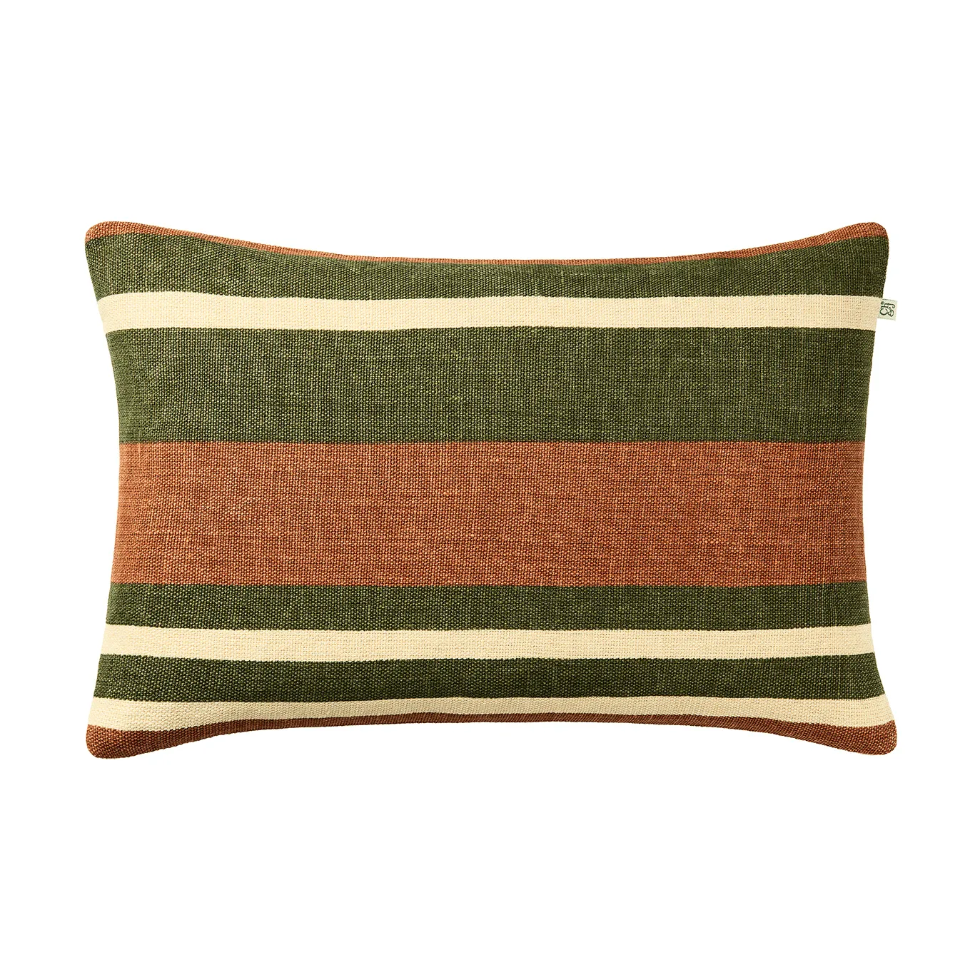 Vera μαξιλαροθήκη, Apricot Orange-Cactus Green, 40x60 εκ. Chhatwal & Jonsson
