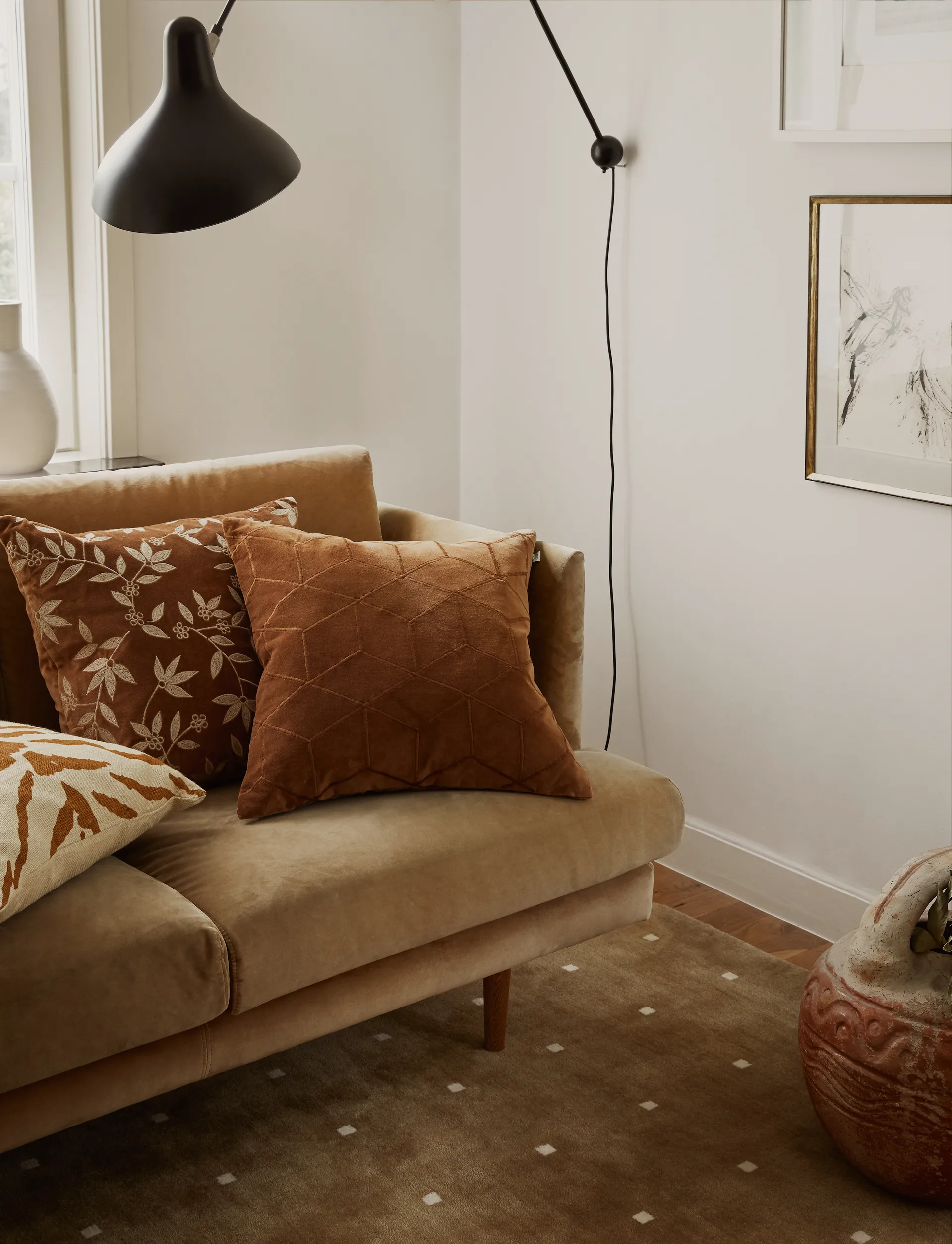 Vir pillowcase 50x50 cm, Κονιάκ Chhatwal & Jonsson