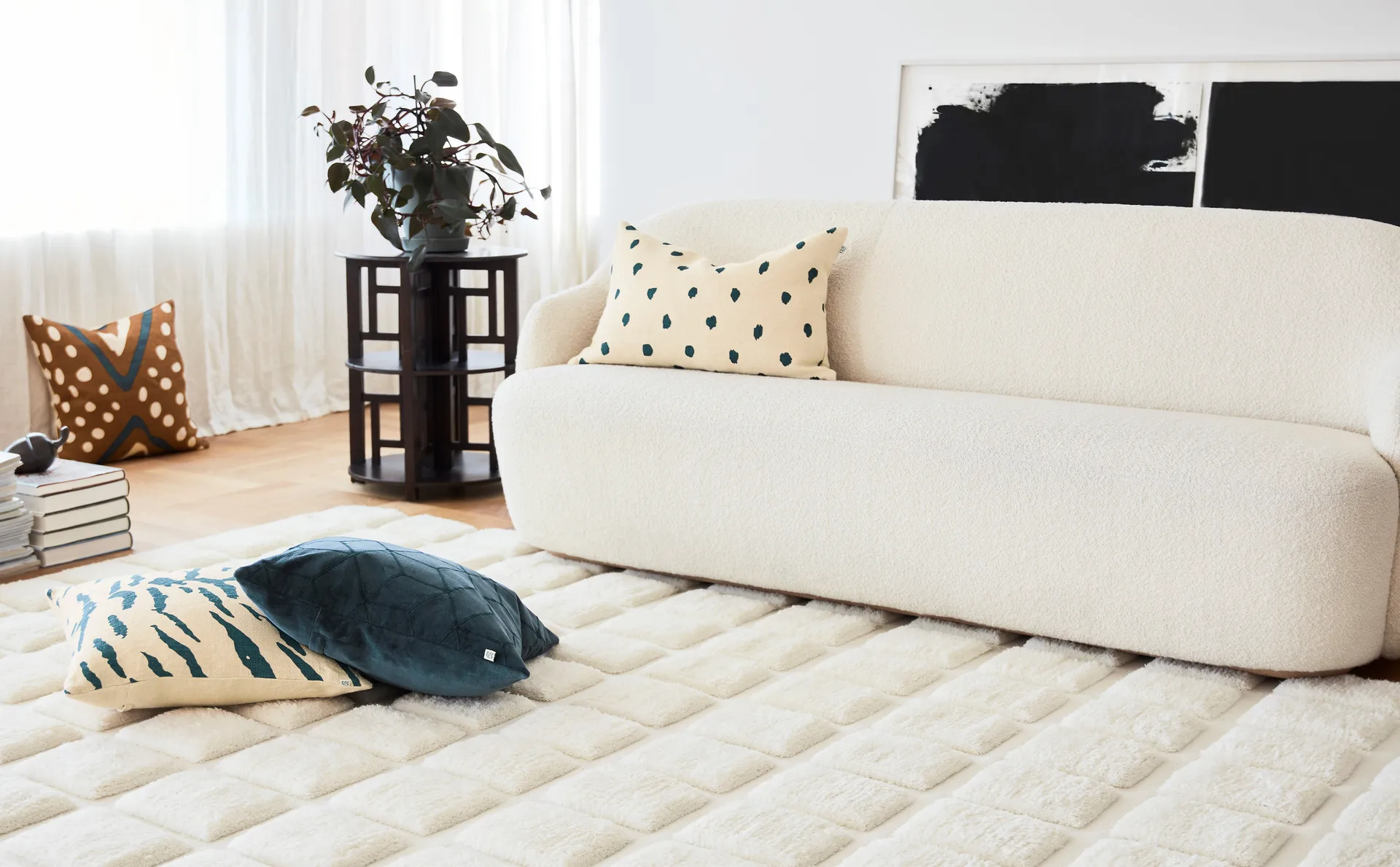 Vir pillowcase 50x50 cm, Μπλε της θάλασσας Chhatwal & Jonsson