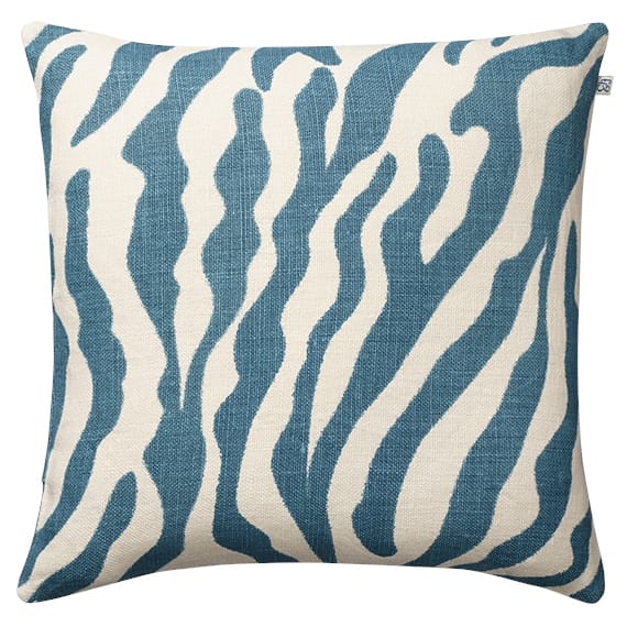 Zebra κάλυμμα μαξιλαριού 50x50 cm - Μπλε του παραδείσου - Chhatwal & Jonsson