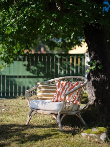 Zebra Outdoor μαξιλάρι 50x50 cm - Apricot orange-off white - Chhatwal & Jonsson