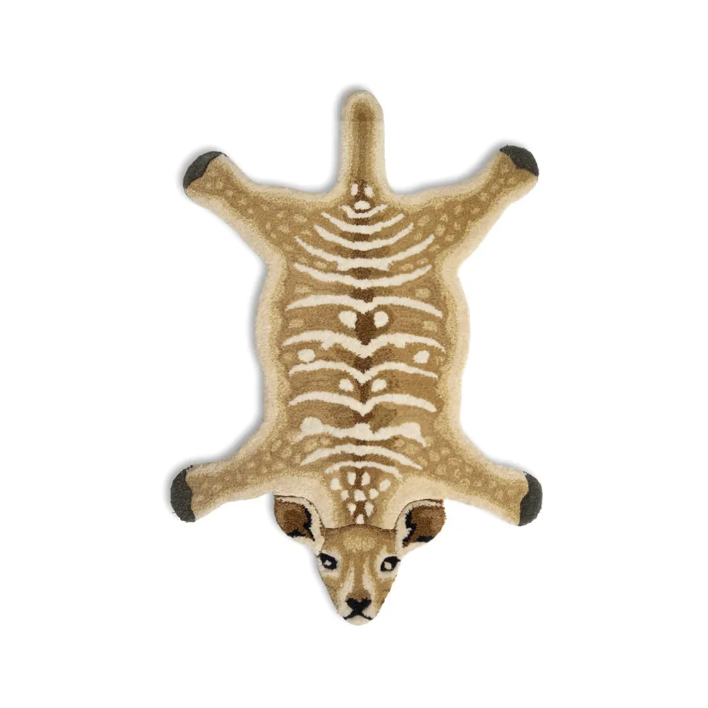 Χαλί σε σχήμα ελαφιού, Φυσικό, 60x90 εκ Classic Collection