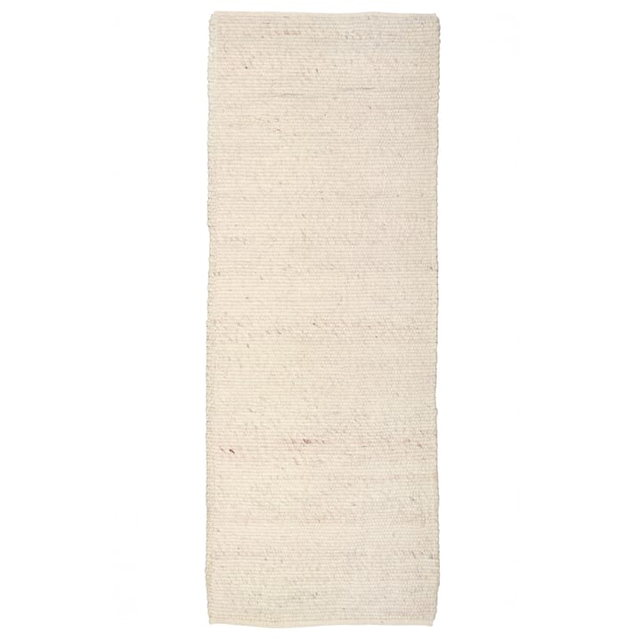 Μάλλινο χαλί 80x250 cm - λευκό - Classic Collection